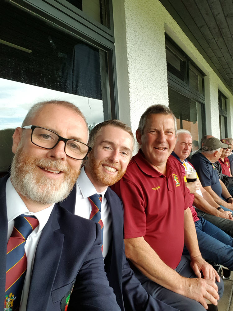 IBA Intermediate Cup Final 2023   Jerry OHara Neal Dodds David Madden and Hugh Hawthorne